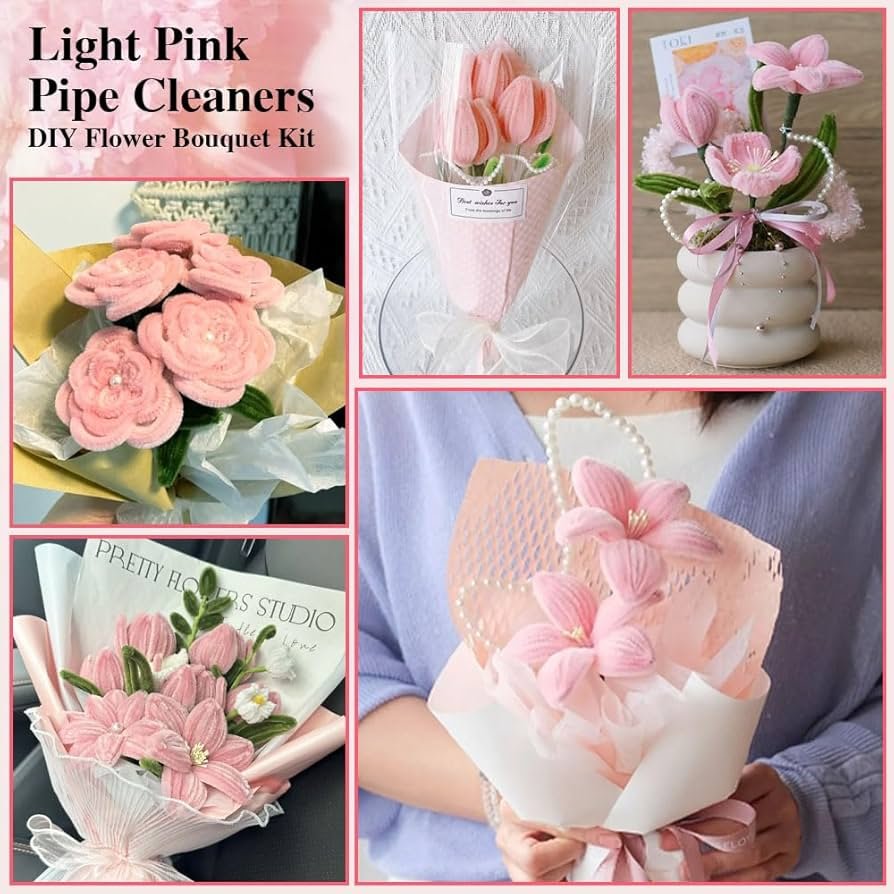 discover the best pipe cleaner flower kit 2026 crafting creativity and floral fun 69722f078000d