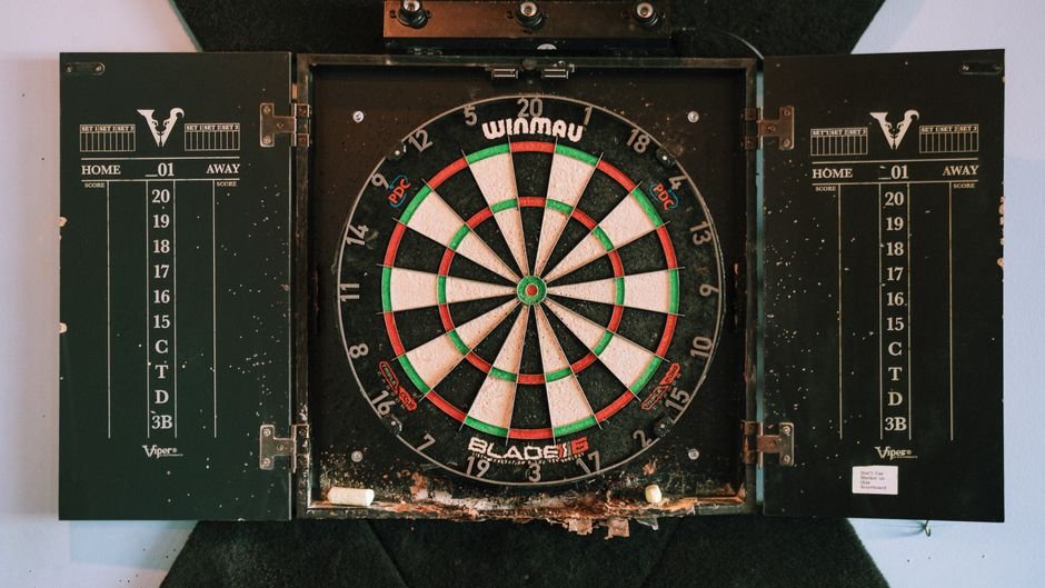 Amazon Deal: $60 Barrington Dartboard Cabinet w/ LED Light