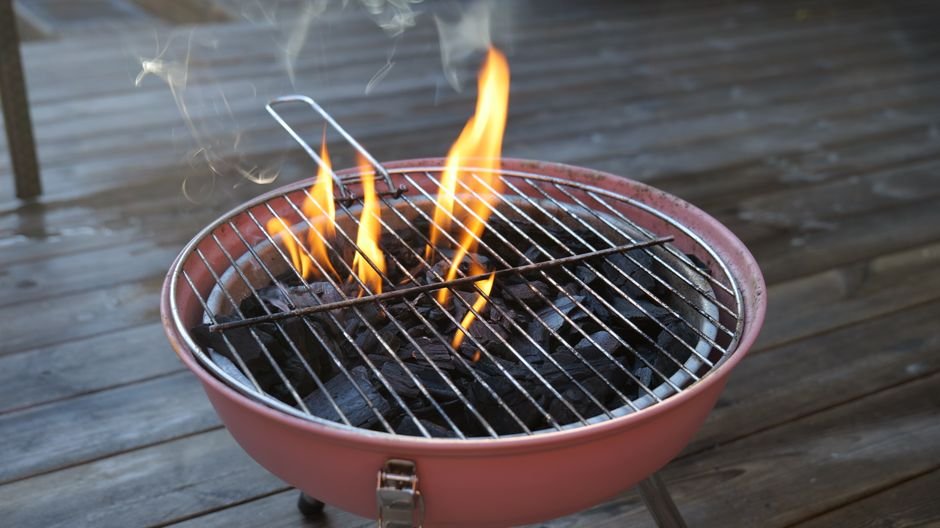 5' Flame King Steel-Braided Propane Adapter Hose w/ QCC1/Type1 to CGA600 $11.90