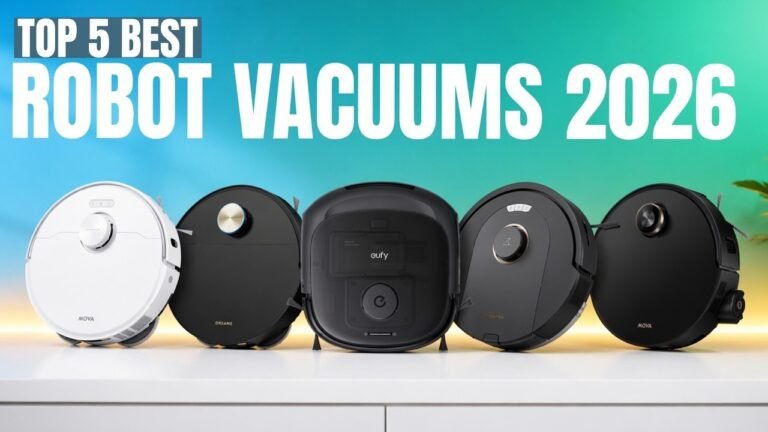 Top 5 BEST Robot Vacuums of 2026: Don’t Buy Before Watching!