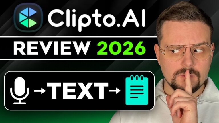 Clipto AI Review (2026): The Best AI Transcription Tool for Long Audio & Video?